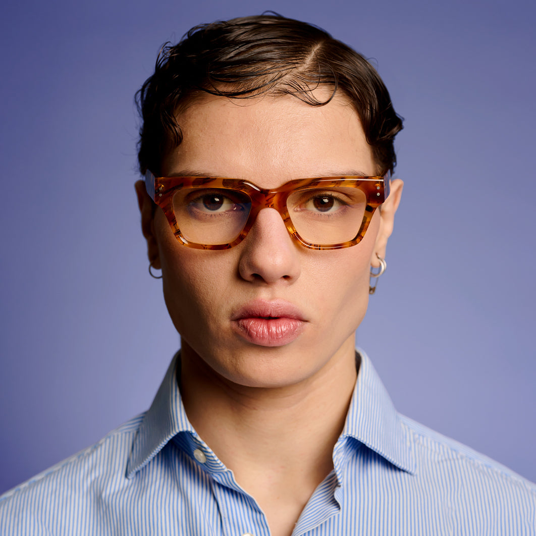 Ameos Emery Optical Glasses Male Model Unisex