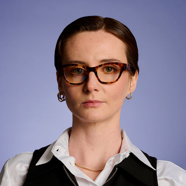 Ameos eyewear rima optical glasses with tortoise frames, unisex.