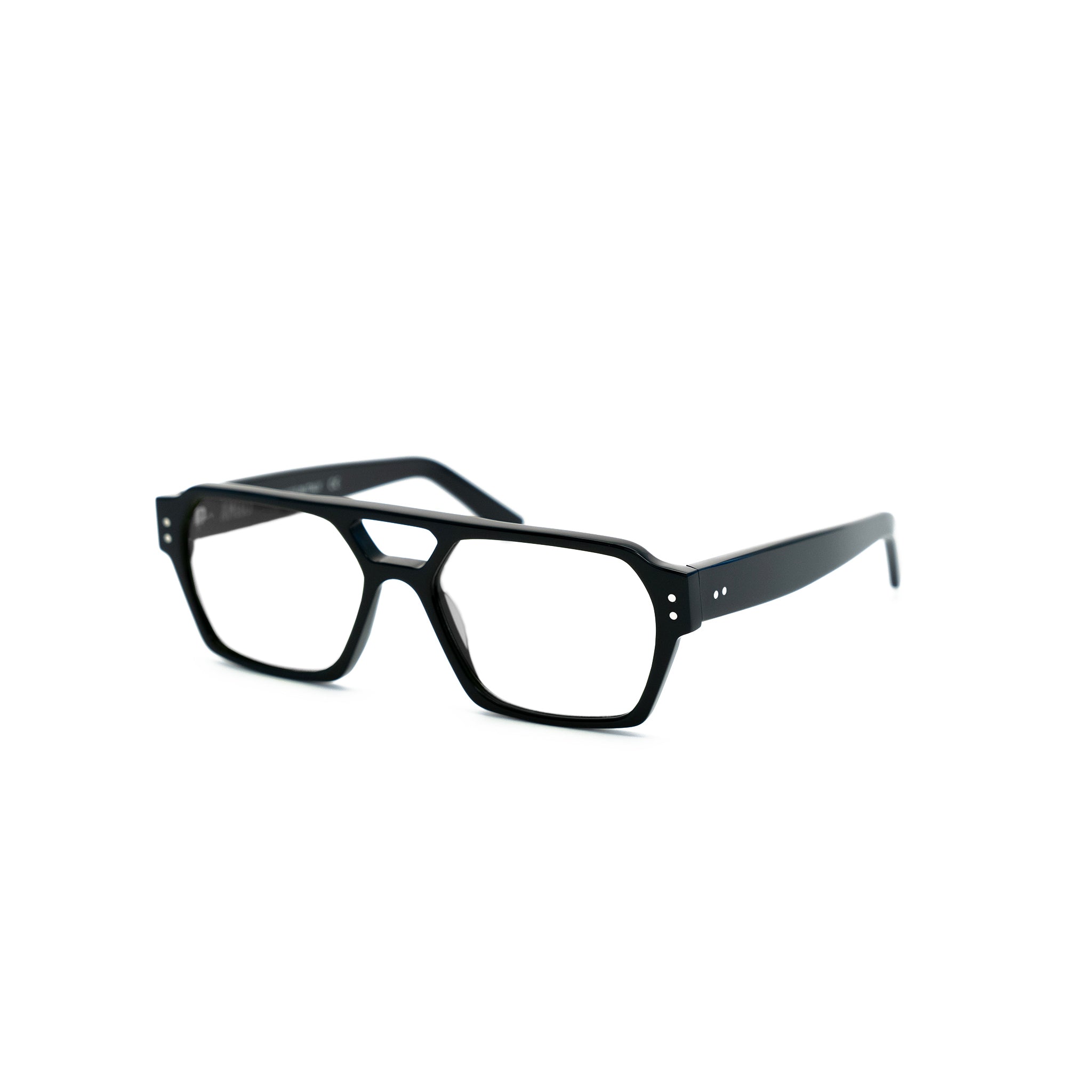 Ego optical glasses in black from Ameos Eyewear.