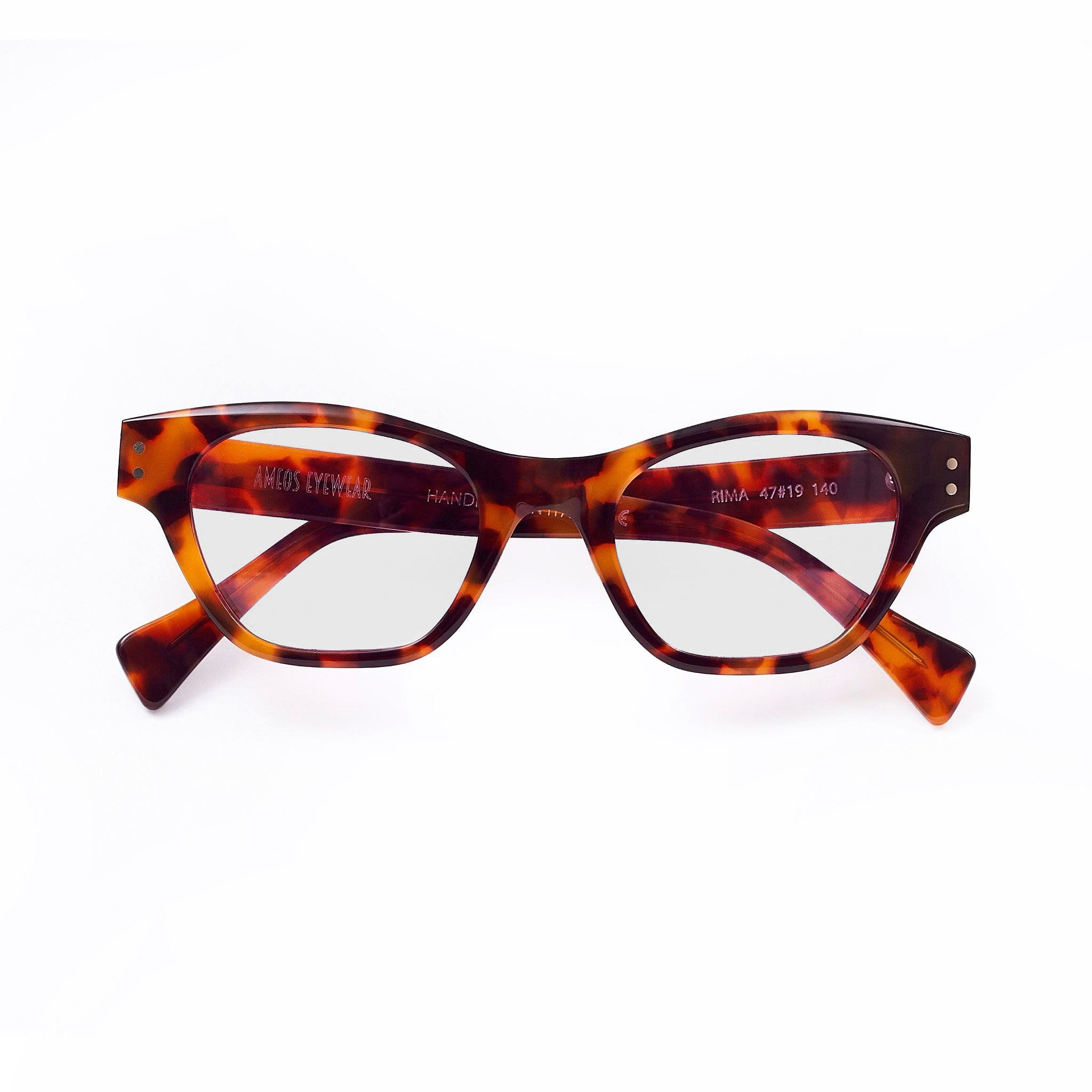 Ameos eyewear rima optical glasses with tortoise frames, unisex.