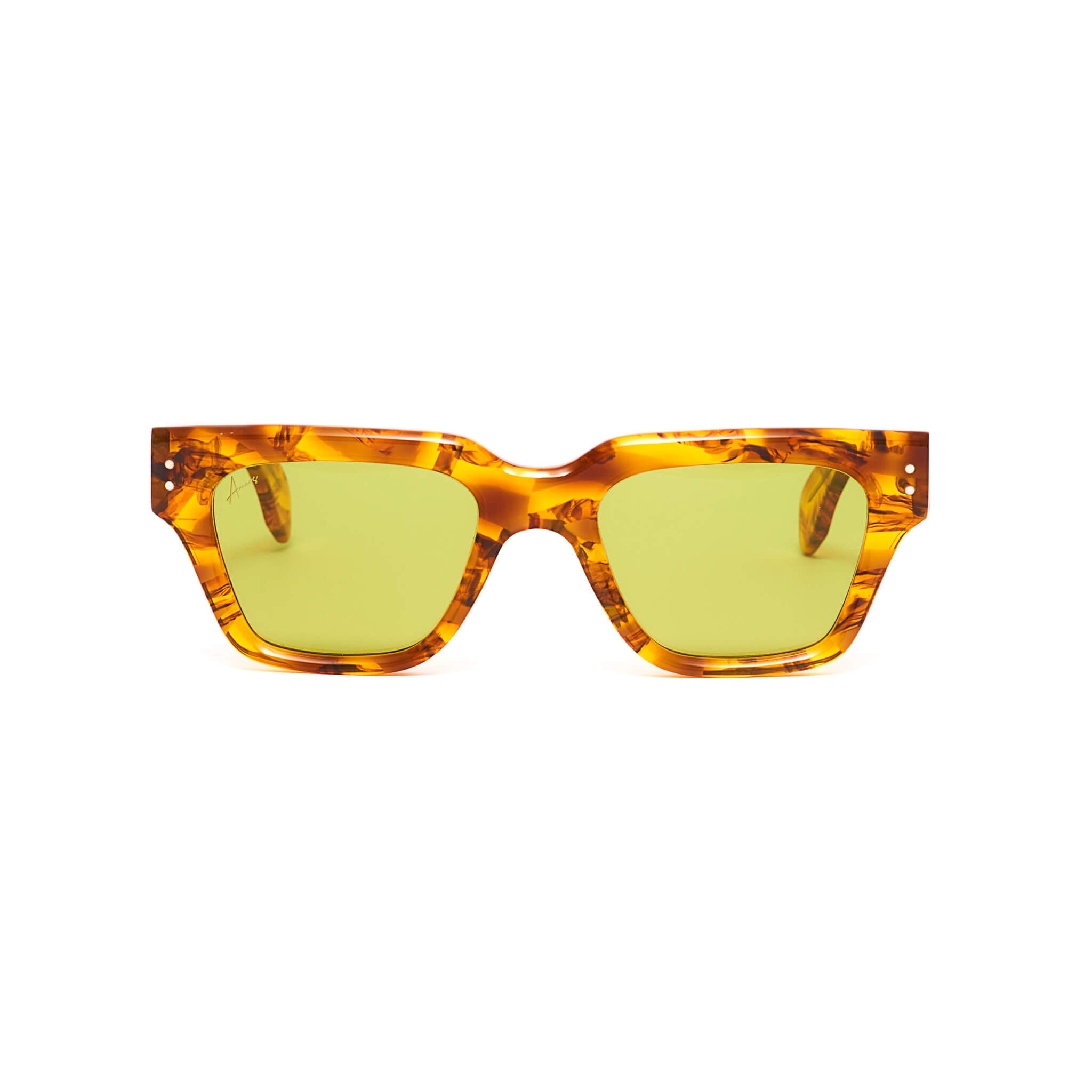 Havan frames sunglasses with green lenses