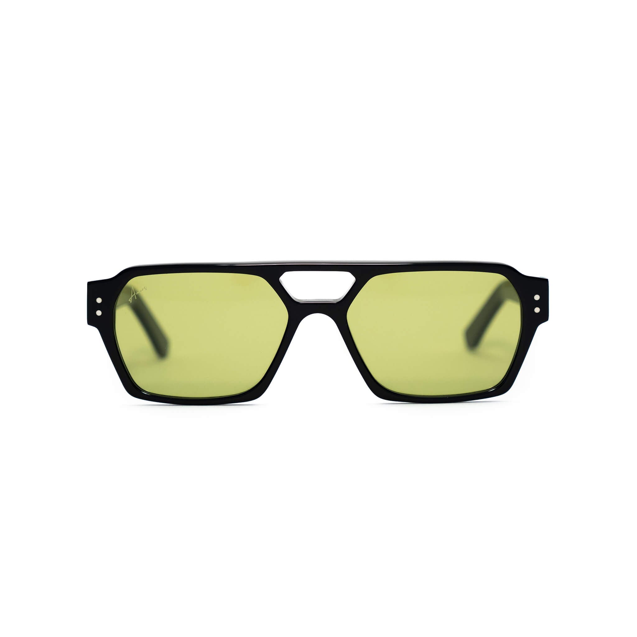 Ego sunglasses in black and green from Ameos