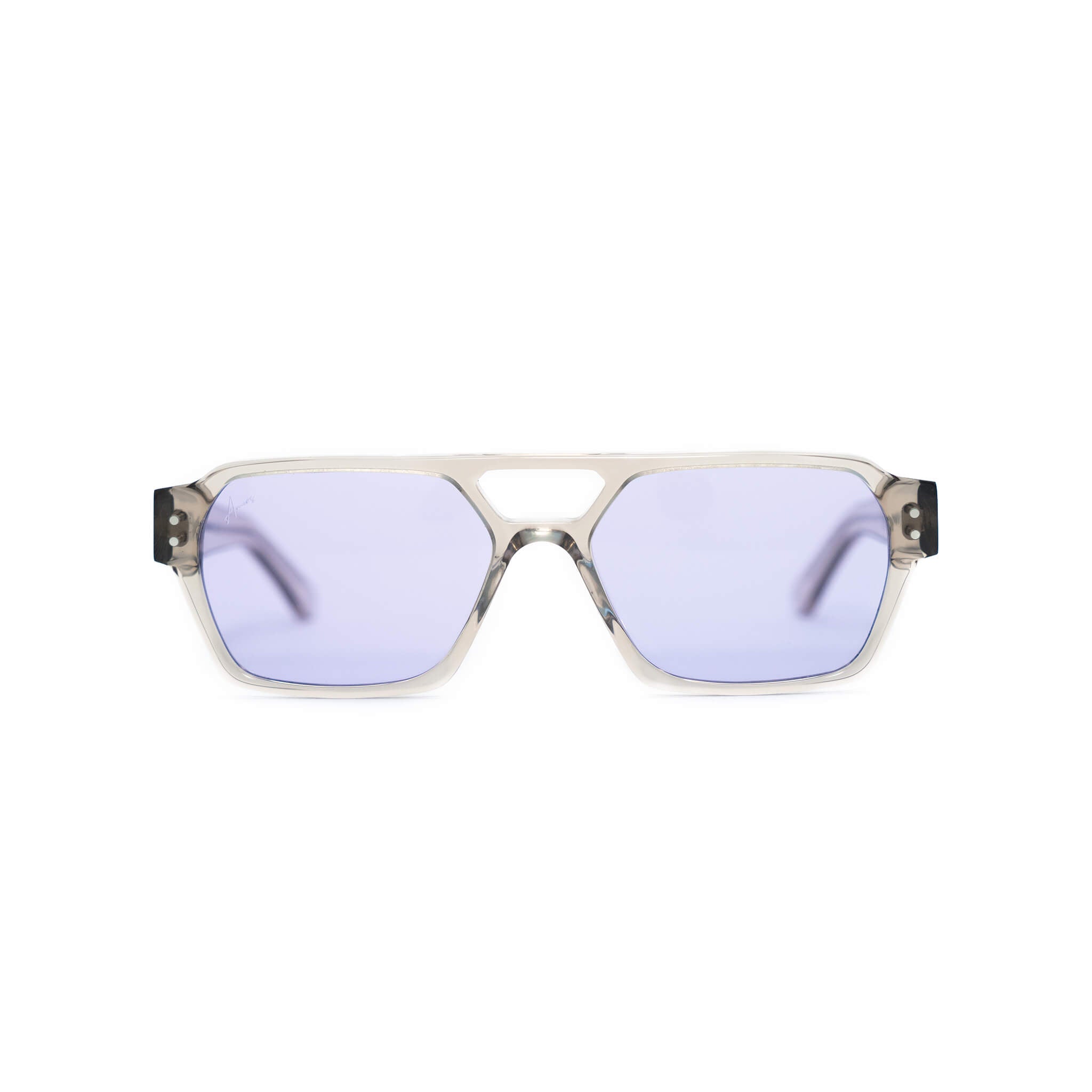 Ego sunglasses transparent grey and light purple from Ameos